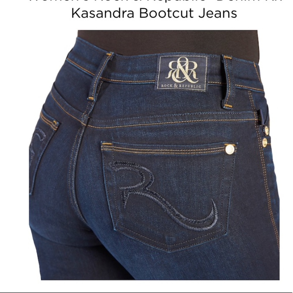 🔥🔥Rock & Republic Dark Wash Bootcut Jeans🔥🔥